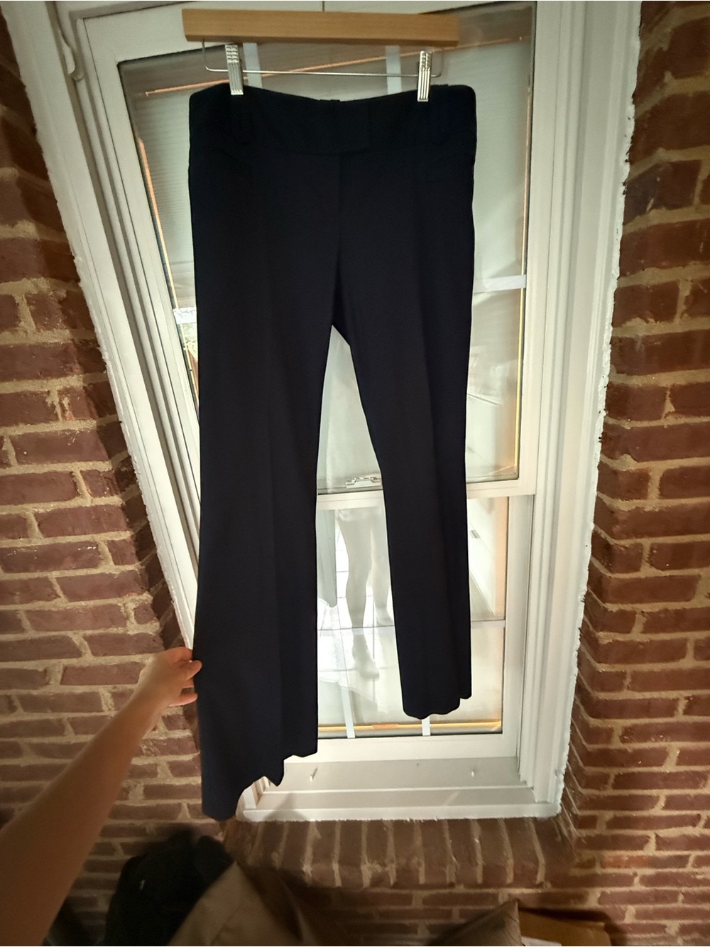 Navy Three Piece Women's Suit from The Limited (jacket, skirt, pants) - Picture 6 of 13